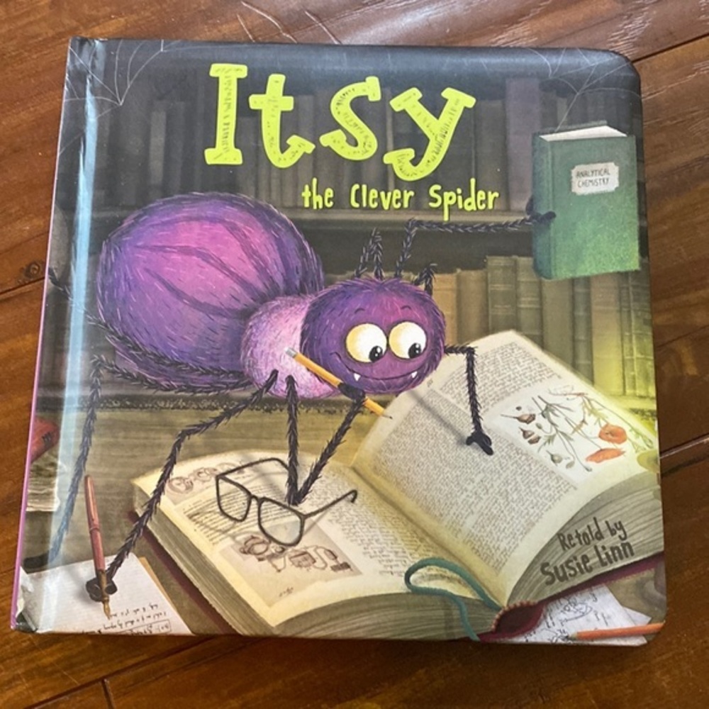 Itsy the Clever Spider - Little Hippo Books - Children's‎ Padded Board Book